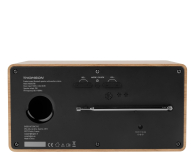 Thomson COSY Głośnik Bluetooth z radiem i stacją pogodową czarny - 1501903 - zdjęcie 2